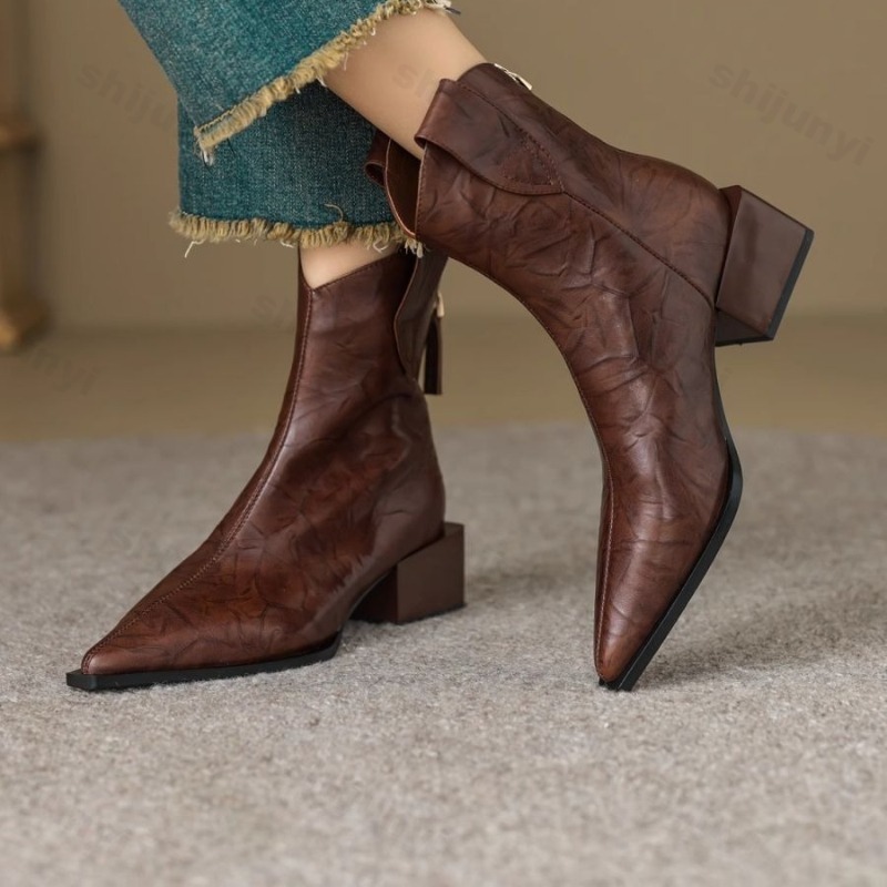 Western Cowgirl Boot - Women Western Cowgirl Boots 2025 Pointed