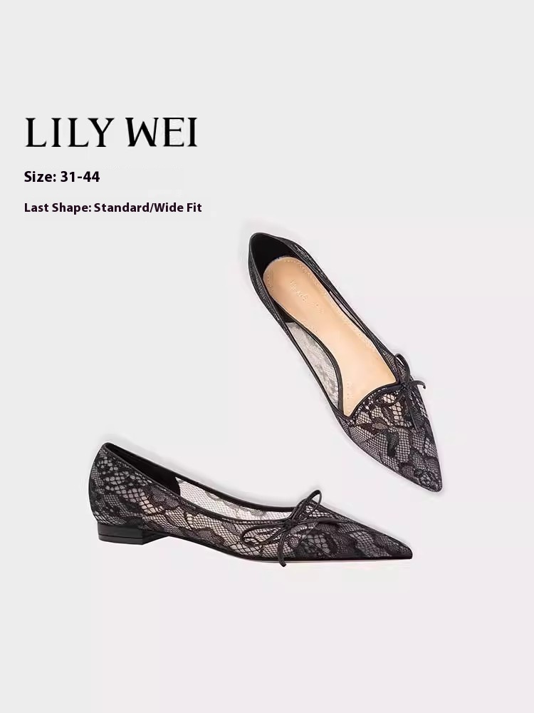 Wide Fit Heels - Flat stiletto heels spring and summer