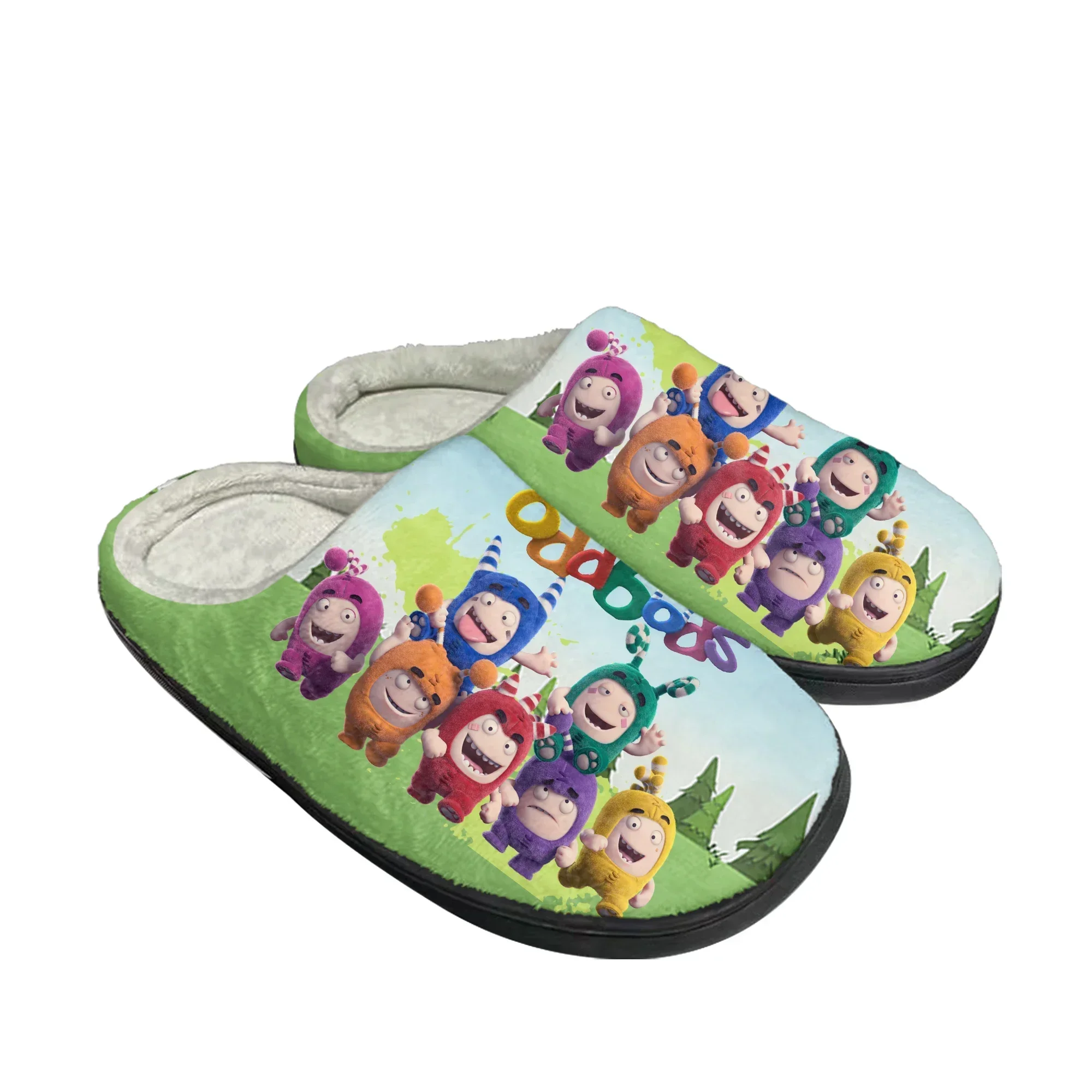 Women Shoes Singapore - Oddbods Home Cotton Slippers Mens Womens