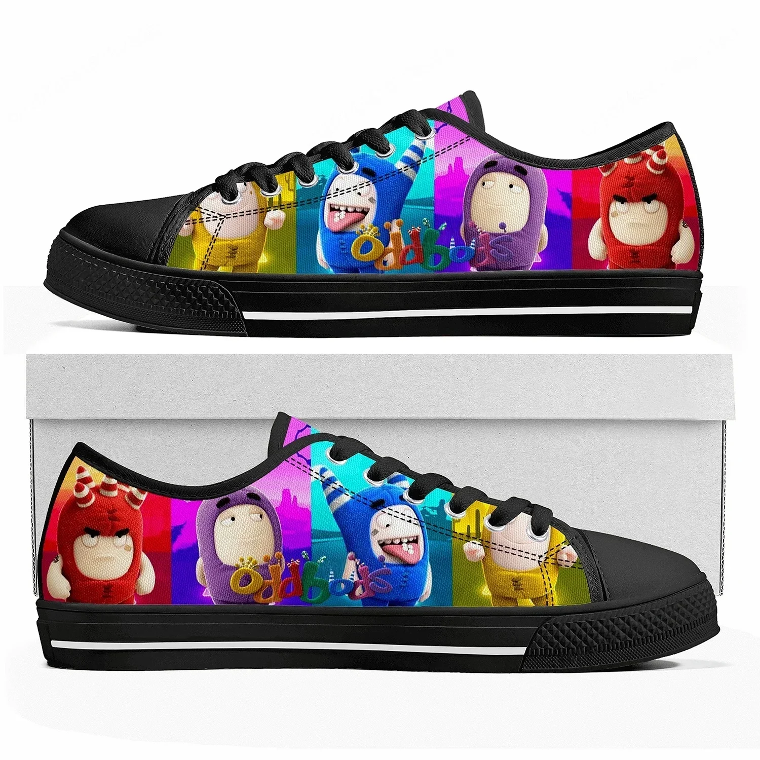 Women Shoes Singapore - Oddbods Low Top Sneakers Womens Mens