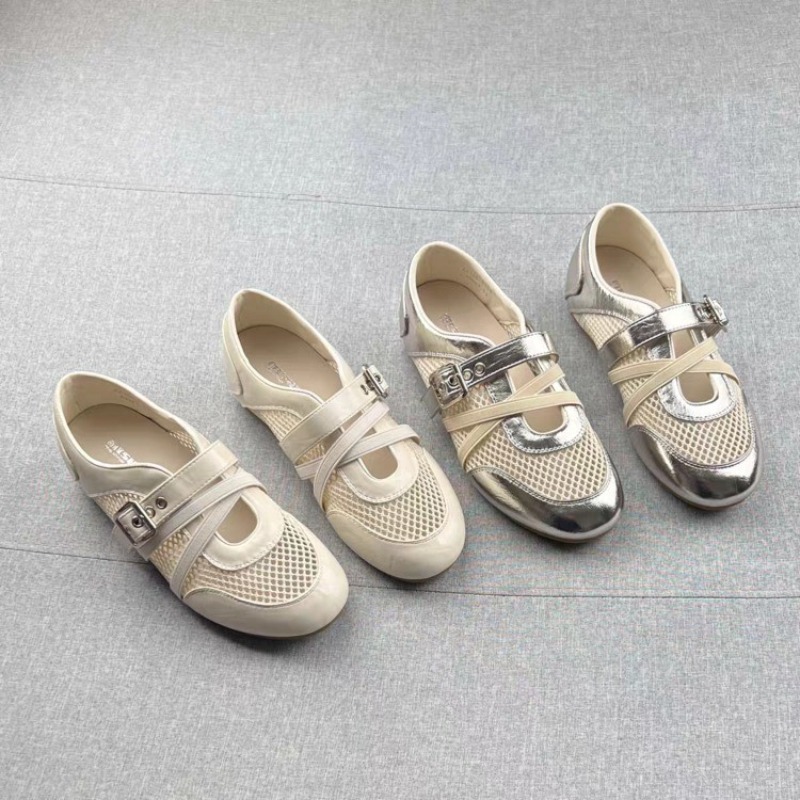 Shoes Women Pumps - New Splicing Woven Hollow Sneakers 2026