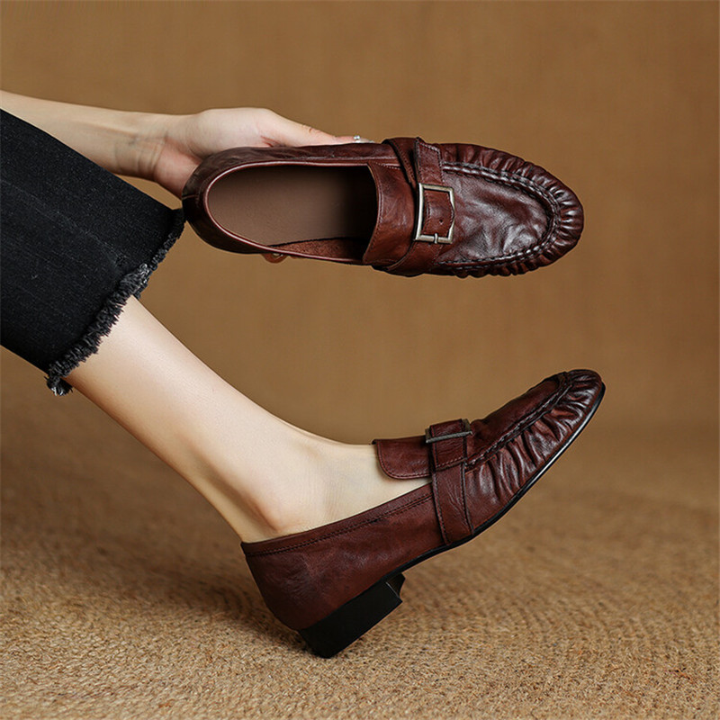 Shoes Women Pumps - New Autumn Genuine Leather Women Pumps