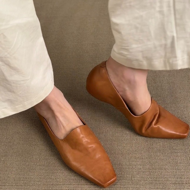 Shoes Women Pumps - Retro Flat Loafers Women's Slip-on British