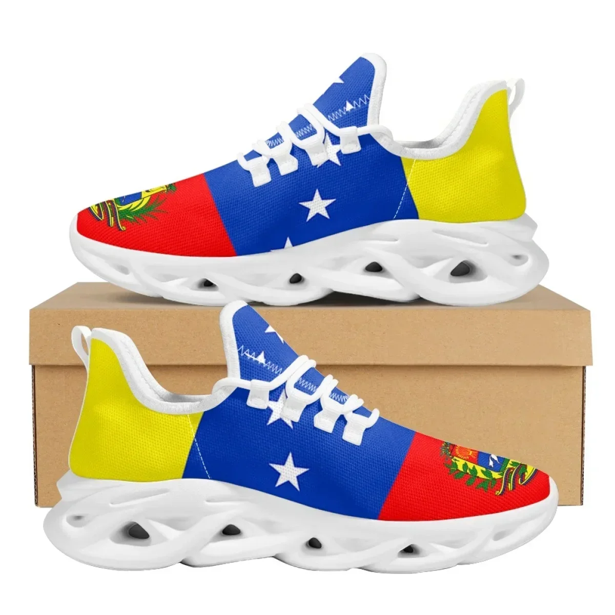 Venezuela Flag Sneakers for Wo - огляд і ціна Women Shoes Tennis