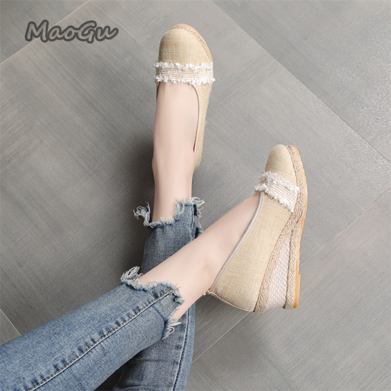 Women's Espadrille Wedges Shoe - огляд і ціна Espadrille Wedge Shoes