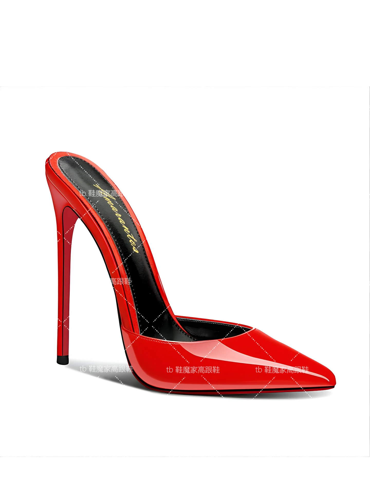 New black pointed toe toe sand - огляд і ціна Patent Leather Pump