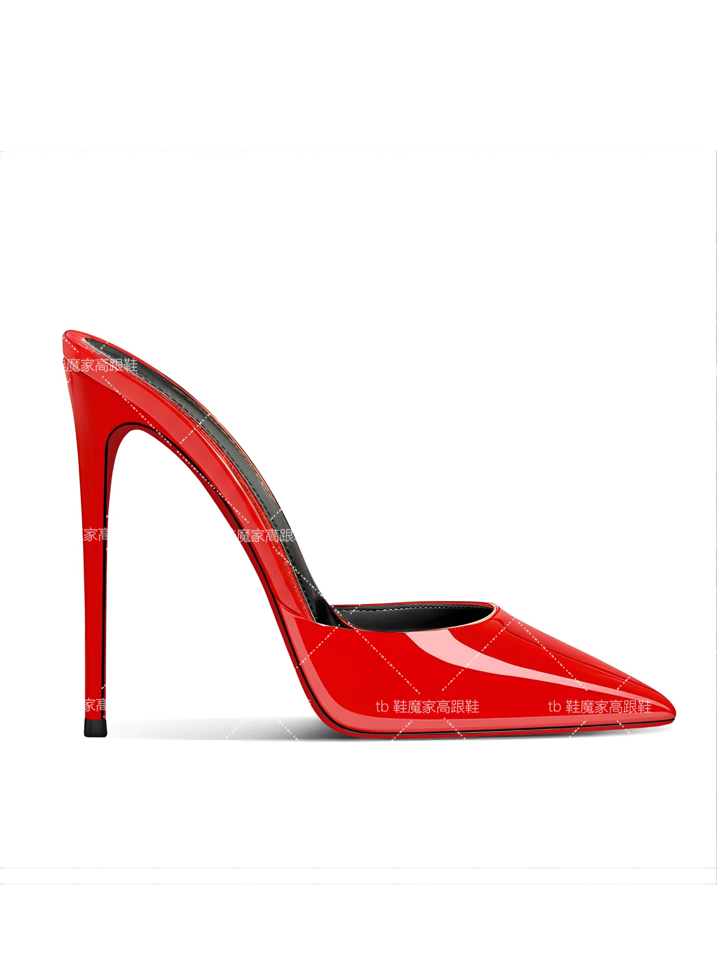 New black pointed toe toe sand - огляд і ціна Patent Leather Pump