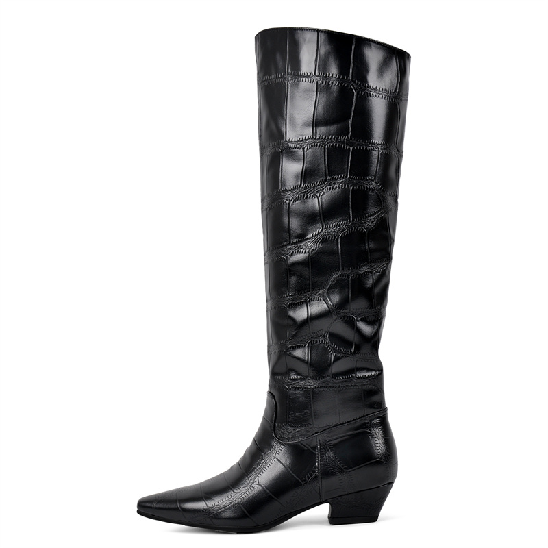 Onlymaker Women Black Pointed  - огляд і ціна Western Cowgirl Boot