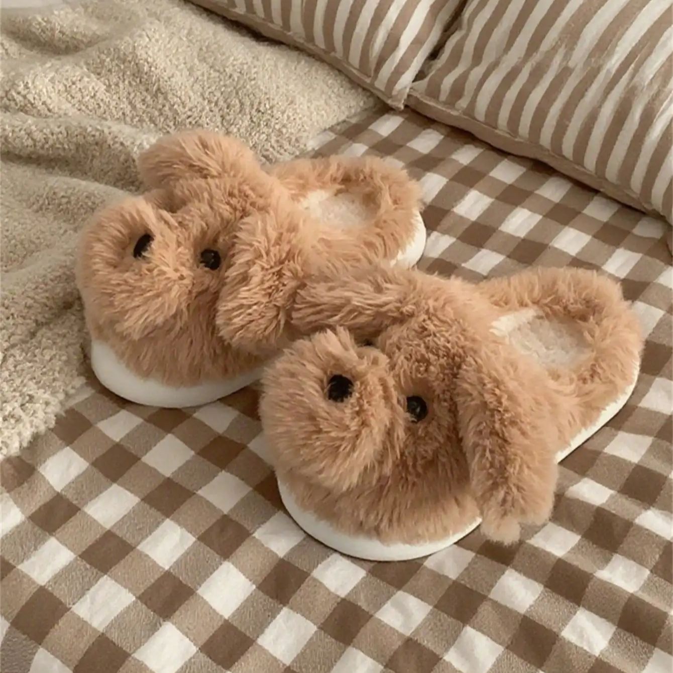 Women House Fur Slippers Casua - огляд і ціна Women'S Shoes Everyday