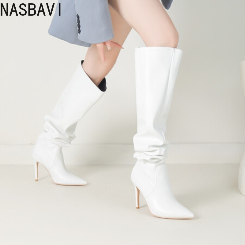 NASBAVI Black Pointed Toe Luxu - огляд і ціна Wide Fit Heels