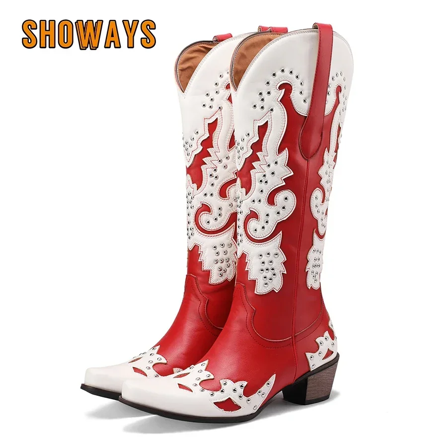 Western Women Knee High Boots  - огляд і ціна Western Cowgirl Boot
