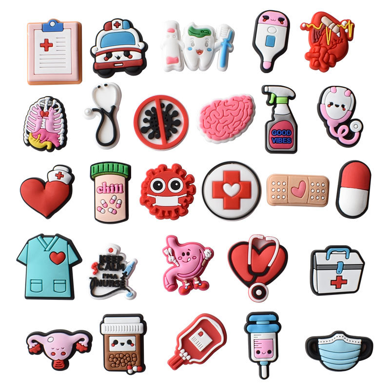 Nursing Shoe Charms for Crocs  - огляд і ціна Women'S Shoes Crocs