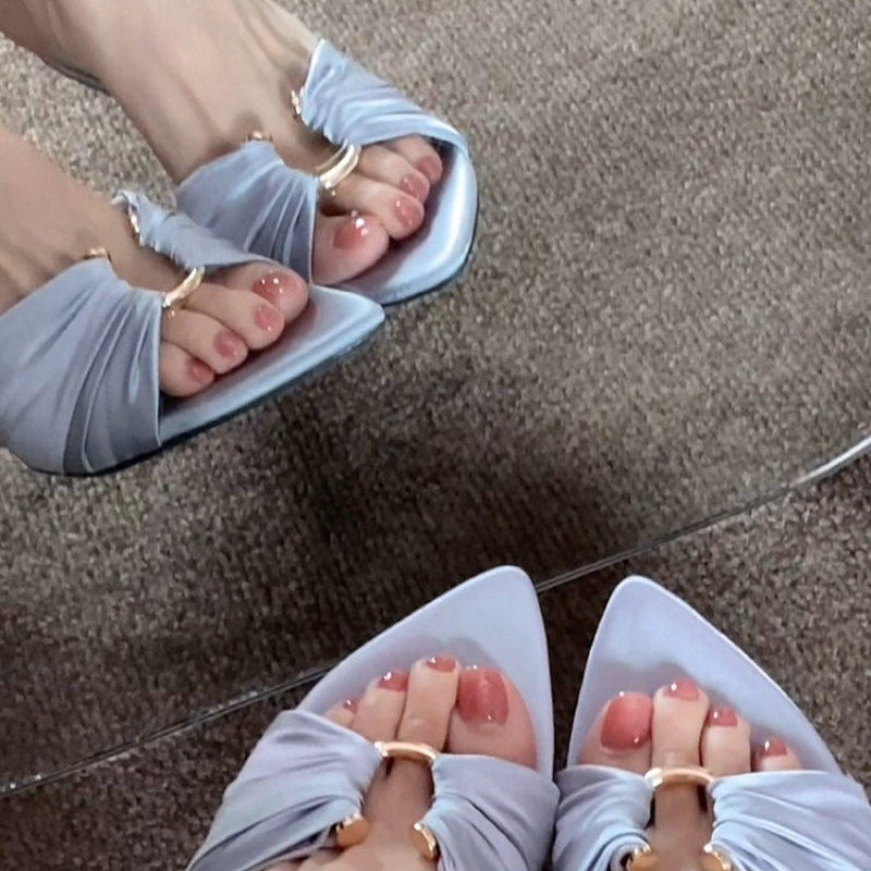 Summer New Fashion Open-Toe Fl - огляд і ціна Wide Fit Heels