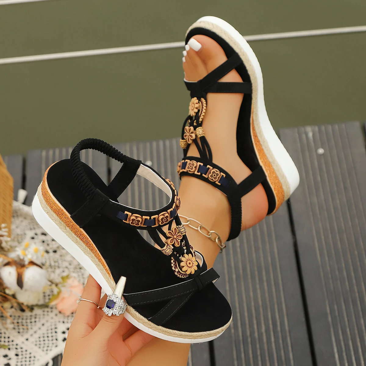 Women Wedge Sandals Summer 202 - огляд і ціна Gladiator Sandal Women