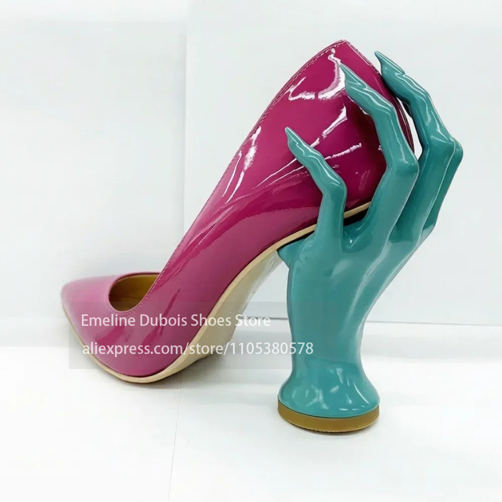 Glossy Patent Leather Hand Sha - огляд і ціна Patent Leather Pump