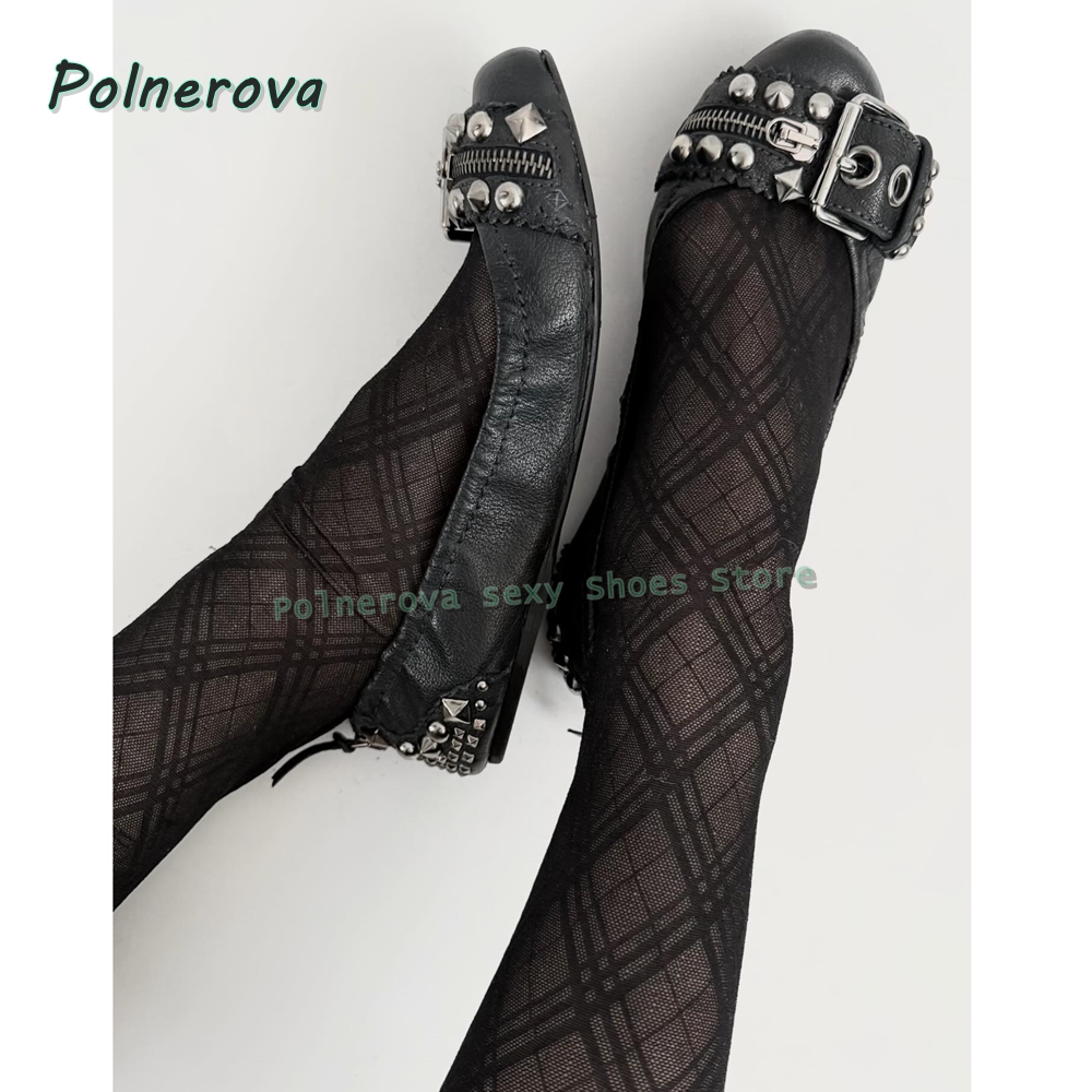 Rivet Belt Buckle Mary Jane Sh - огляд і ціна Shoes Women Pumps