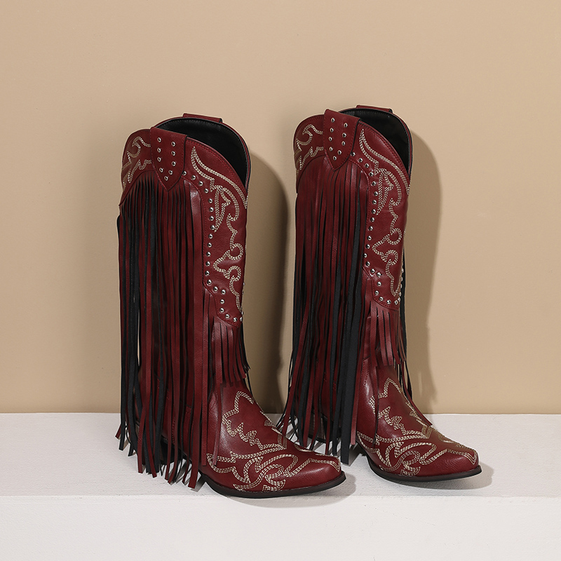 Western Cowboy Mid-calf Boots  - огляд і ціна Western Cowgirl Boot