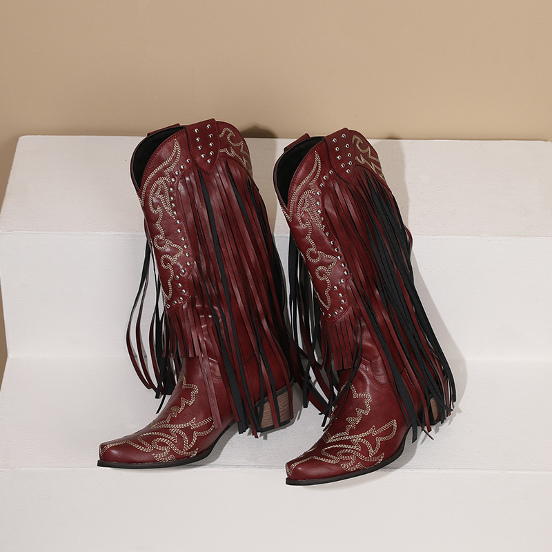Western Cowboy Mid-calf Boots  - огляд і ціна Western Cowgirl Boot