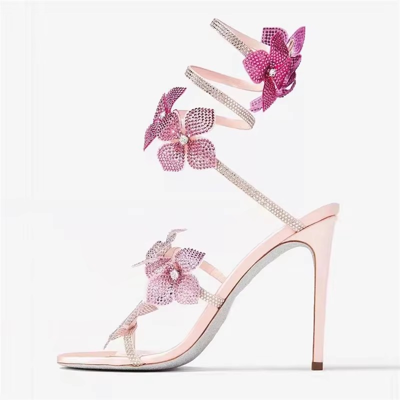 Eilyken Sexy CRYSTAL Flower Th - огляд і ціна Gladiator Sandal Women