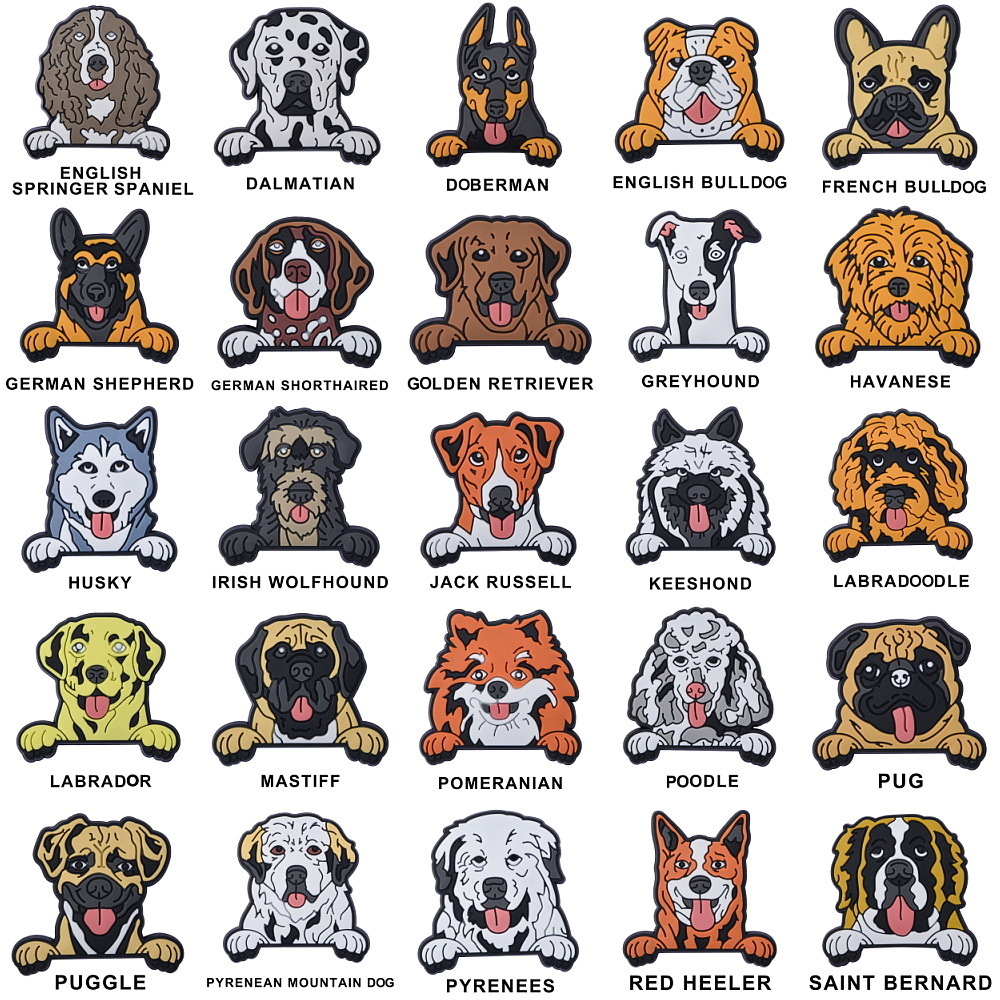 Cute Animal  Shoe Charms Dog S - огляд і ціна Women'S Shoes Crocs