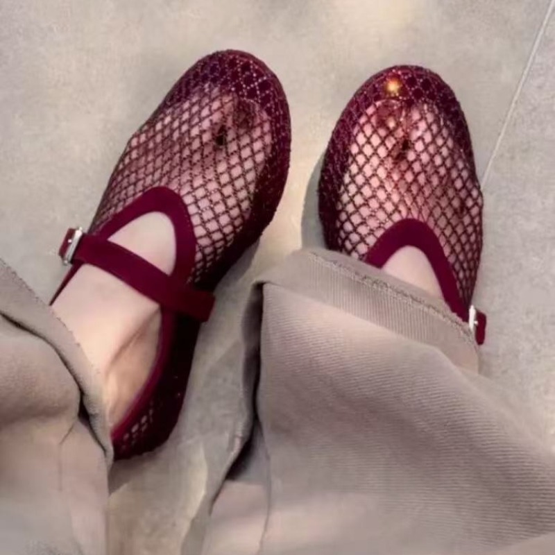 Hollow Rhinestone Baotou Sanda - огляд і ціна Shoes Women Pumps