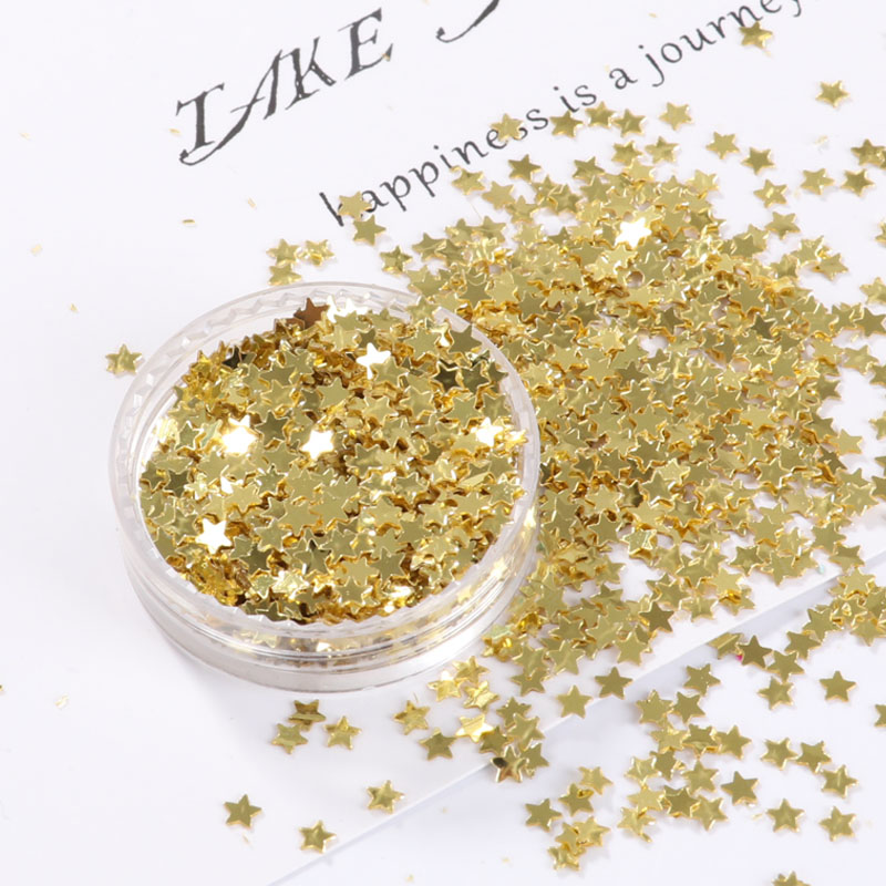 10g/Pack light gold 3mm  Star  - огляд і ціна Women'S Shoes Ecco