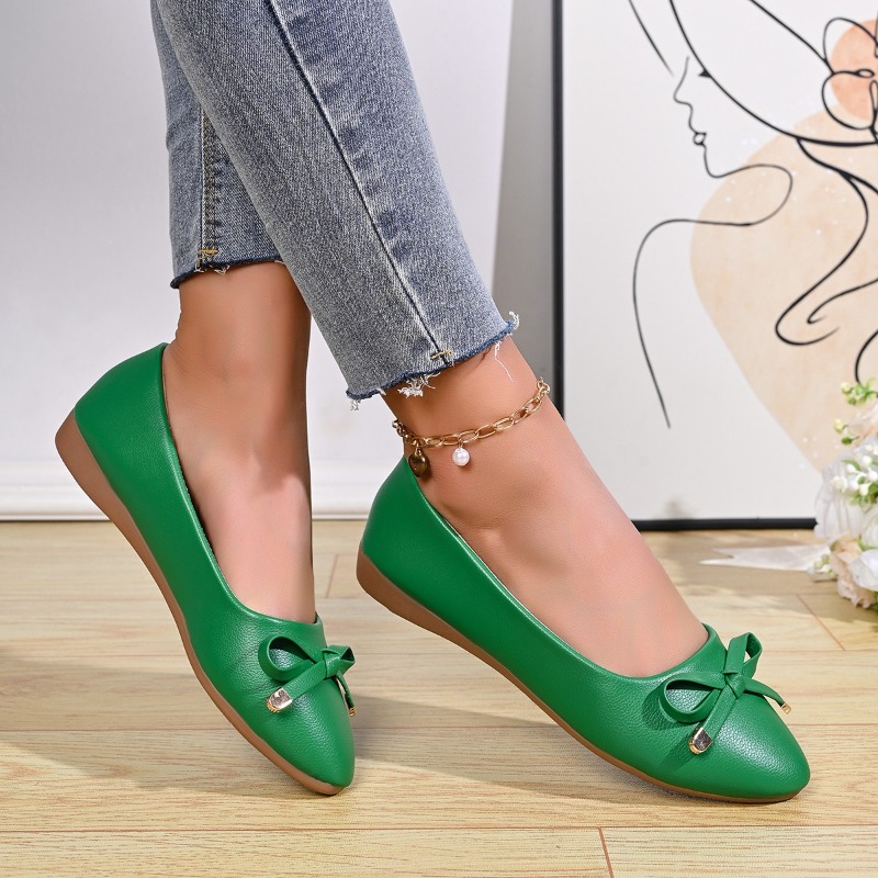 Bow Shallow Mouth Soft Sole Co - огляд і ціна Shoes Women Pumps