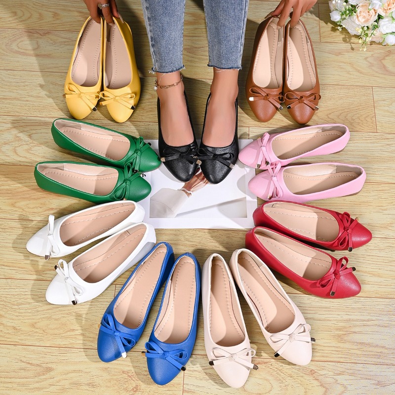 Bow Shallow Mouth Soft Sole Co - огляд і ціна Shoes Women Pumps