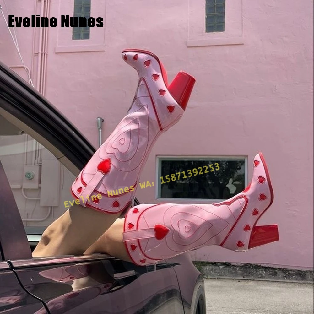 Pink Heart Space Cowgirl Boots - огляд і ціна Western Cowgirl Boot