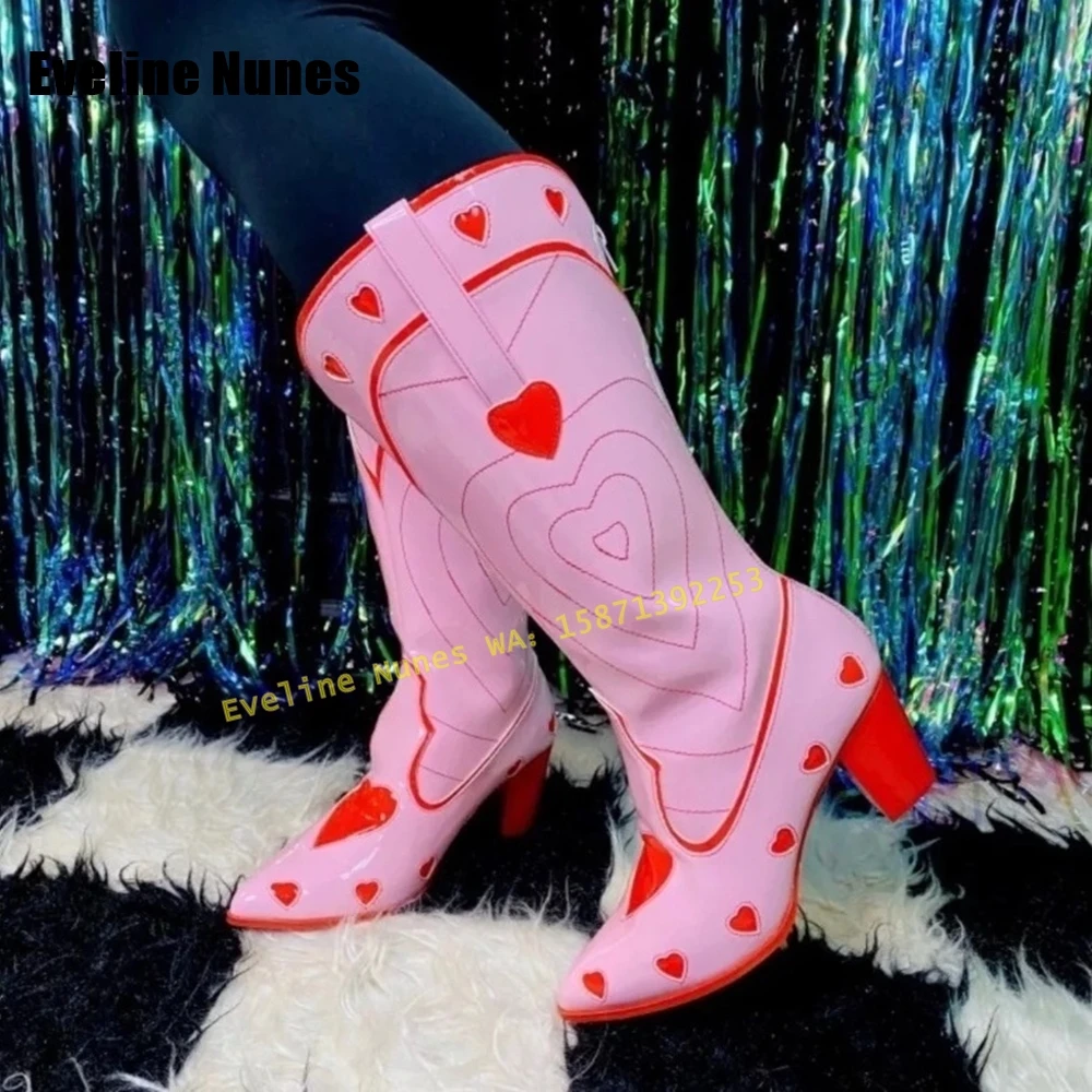 Pink Heart Space Cowgirl Boots - огляд і ціна Western Cowgirl Boot
