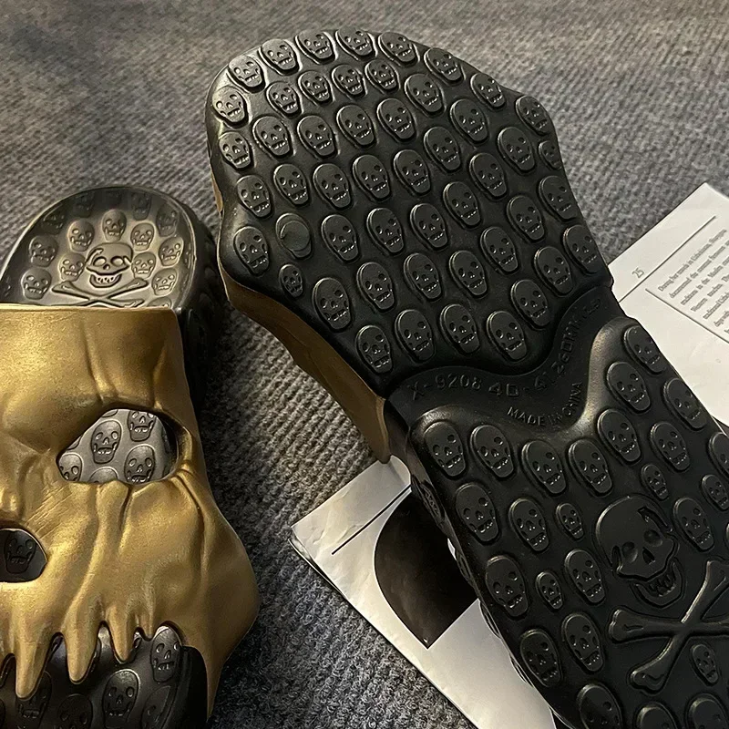Summer Men Skull Slipper Y2k C - огляд і ціна Women'S Shoes Cloud