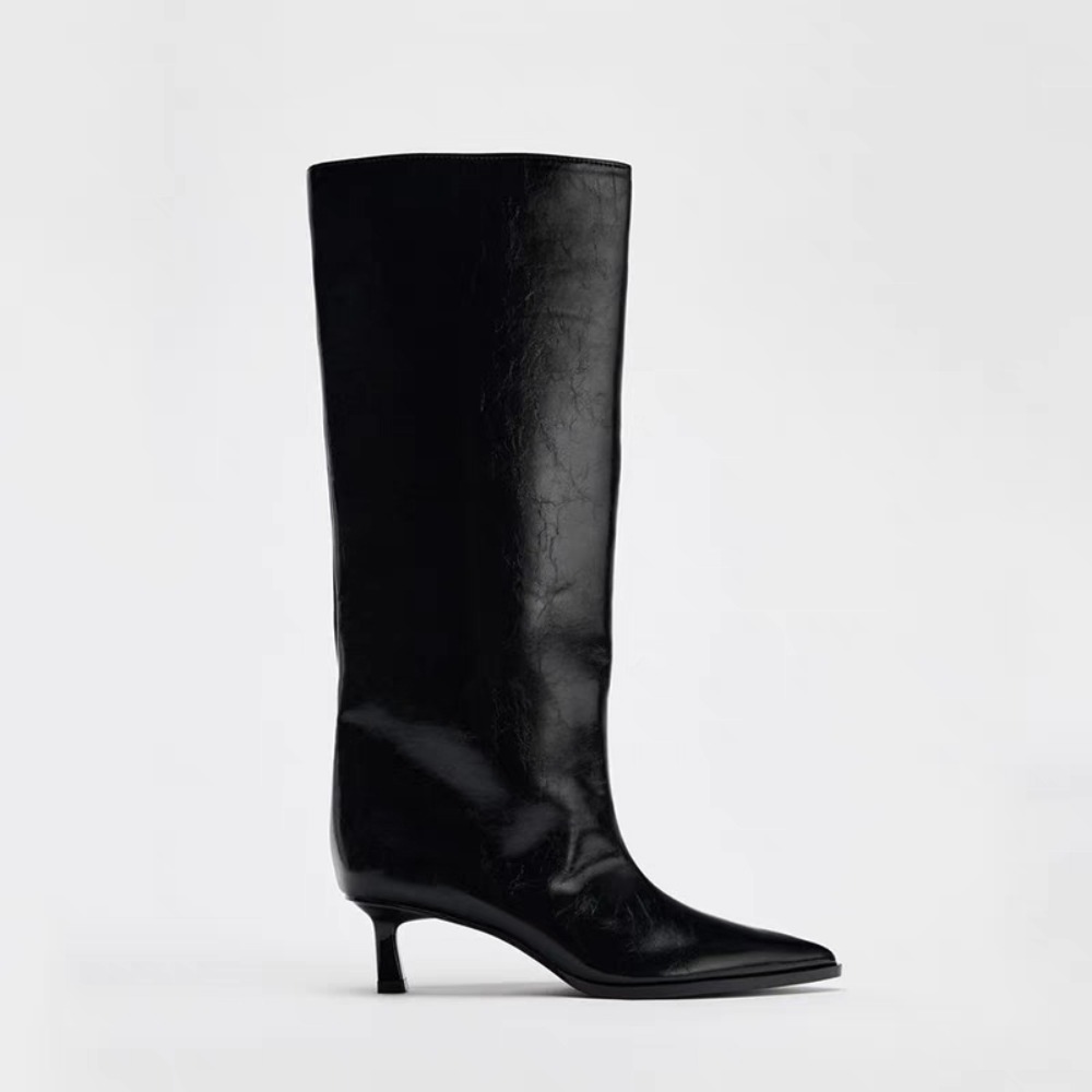 2026 Wide Boot Tube Pointed To - огляд і ціна Wide Fit Heels