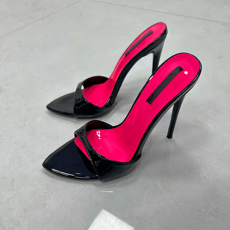 Woman Stilettos 12cm Slipper S - огляд і ціна Patent Leather Pump