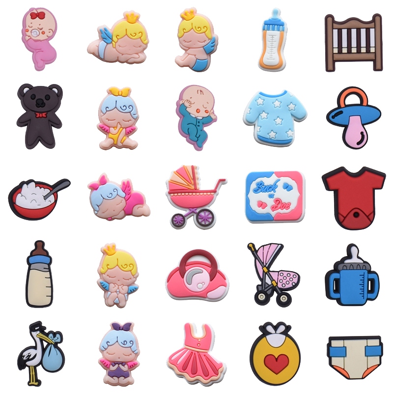 Newborn Shoe Charms for Crocs  - огляд і ціна Women'S Shoes Crocs